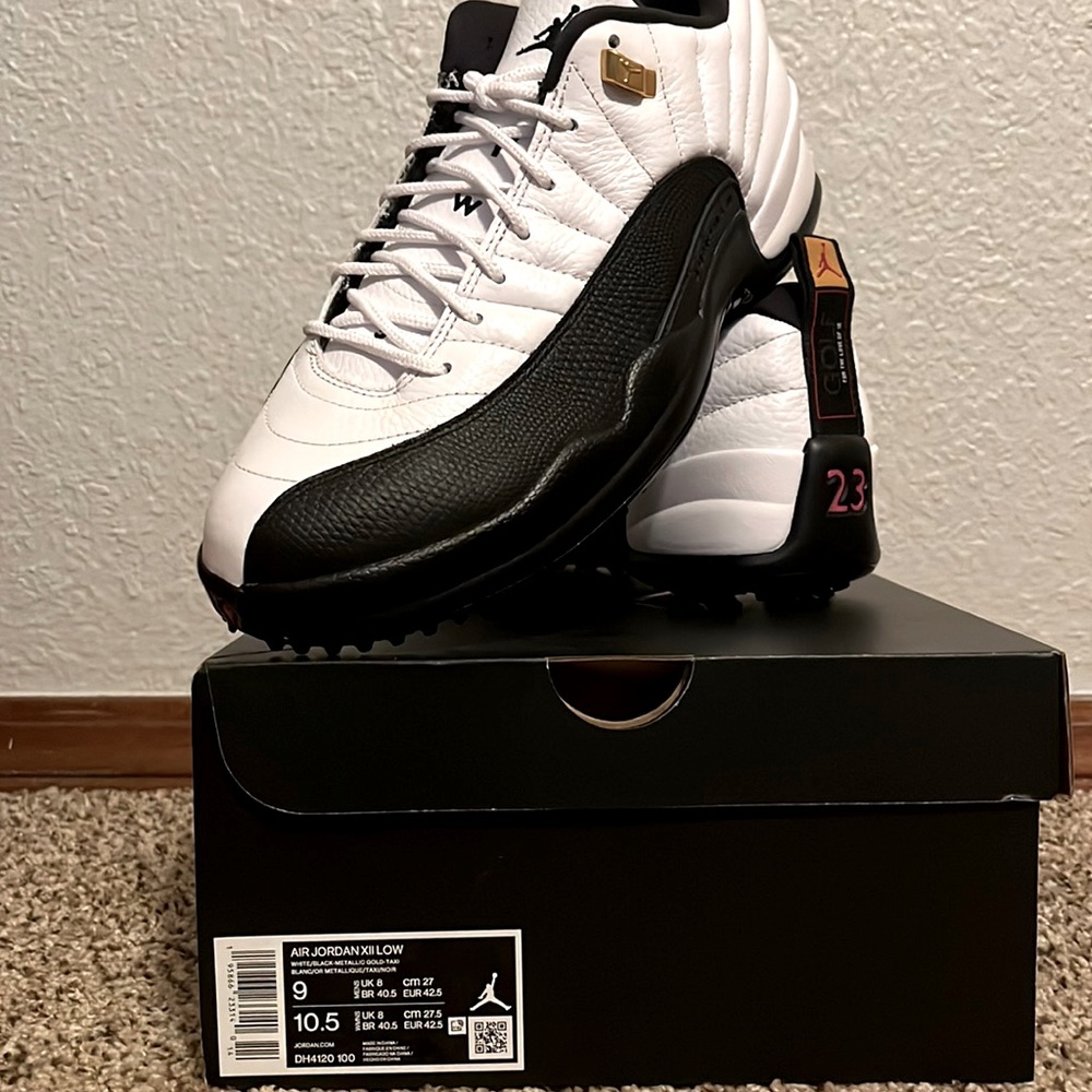 Jordan XII Low Golf Shoes - Picture 1 of 1